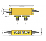 可见光 光纤/空间 电光 相位调制器